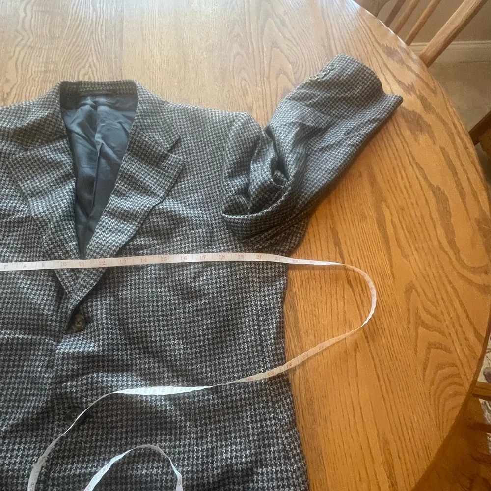 Ermenegildo Zegna Men's 3 Button Blazer Sport Coat Wool Cashmere Jacket 52 US 42 - Picture 8 of 14